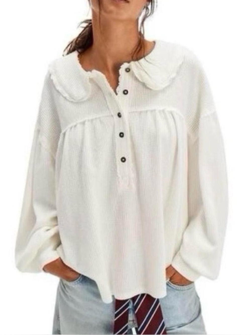We The Free Queen of Hearts Henley thermal